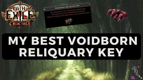 voidborn reliquary submission.